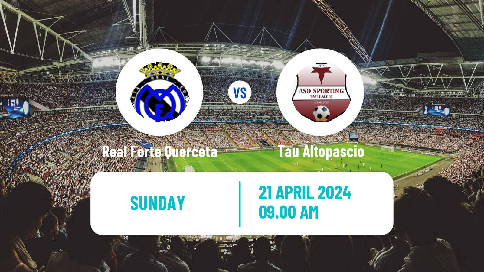 Soccer Italian Serie D - Group E Real Forte Querceta - Tau Altopascio