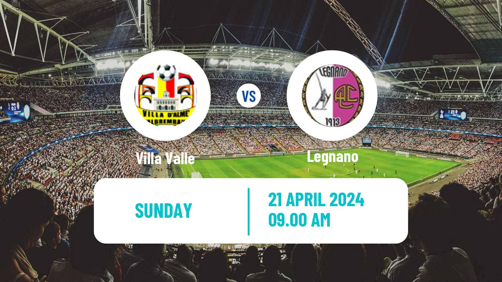 Soccer Italian Serie D - Group B Villa Valle - Legnano