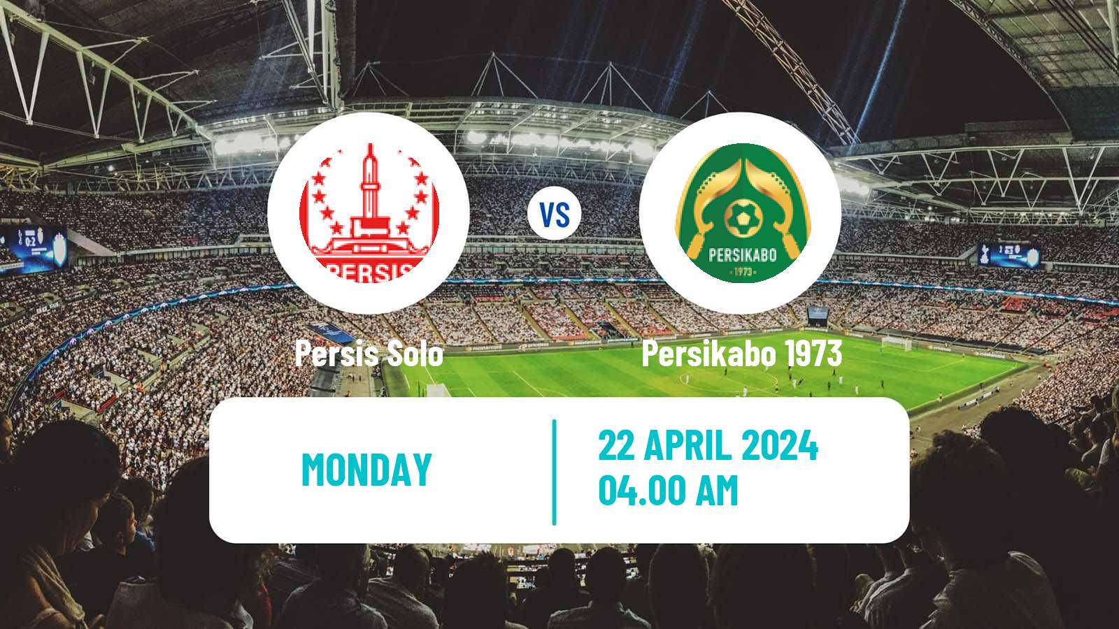 Soccer Indonesian Liga 1 Persis Solo - Persikabo 1973