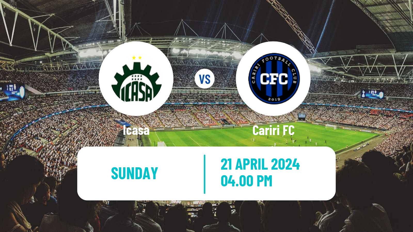 Soccer Brazilian Campeonato Cearense 2 Icasa - Cariri