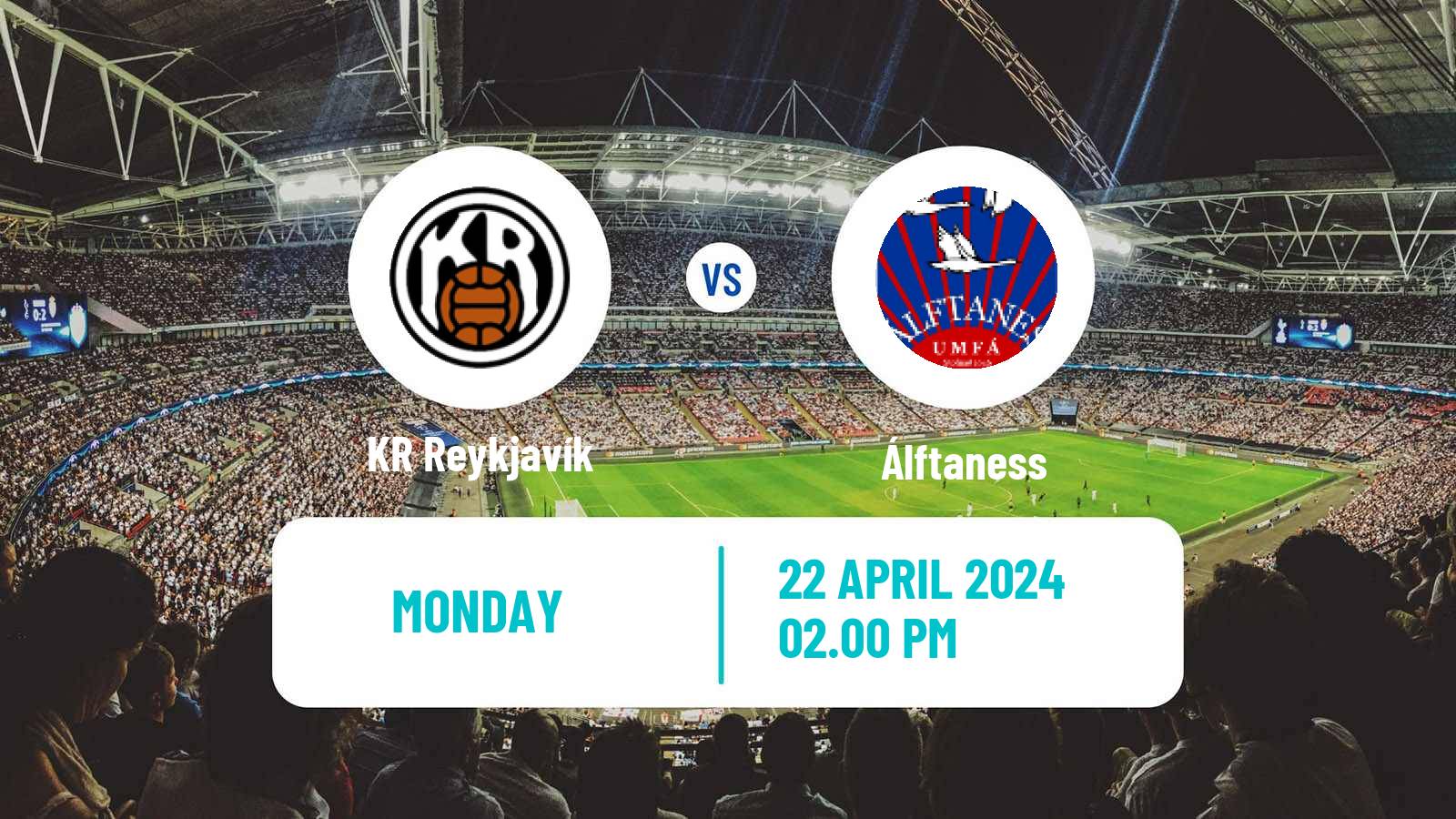 Soccer Icelandic Cup Women KR Reykjavík - Álftaness