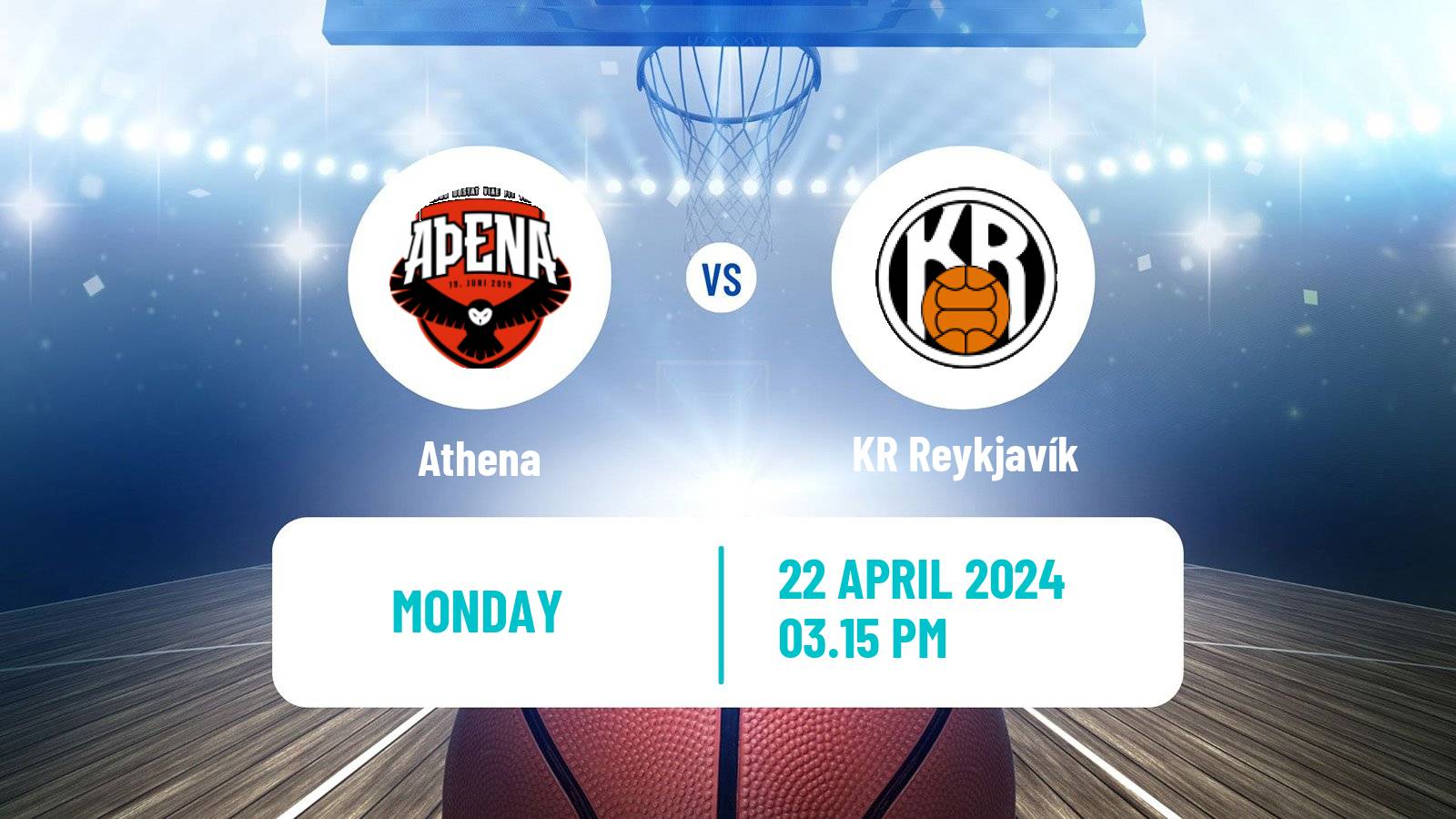 Basketball Icelandic Premier League Basketball Women Athena - KR Reykjavík