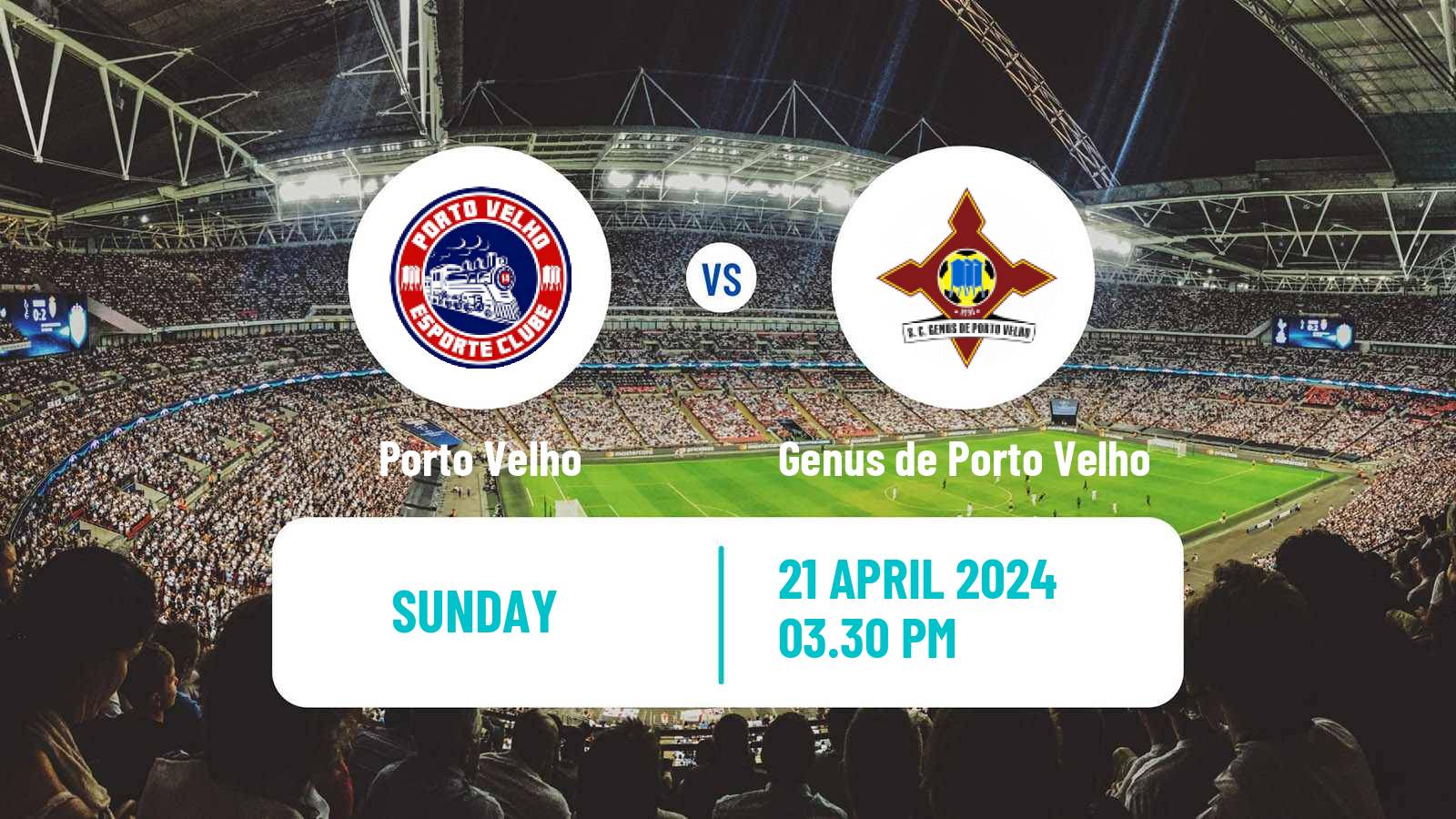 Soccer Brazilian Campeonato Rondoniense Porto Velho - Genus de Porto Velho