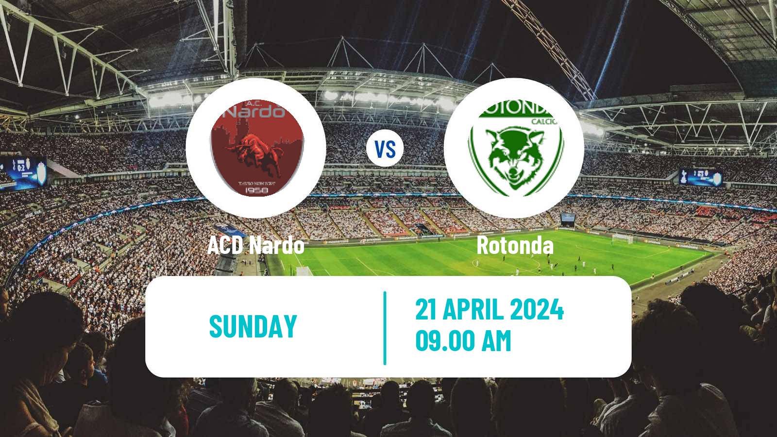Soccer Italian Serie D - Group H Nardo - Rotonda