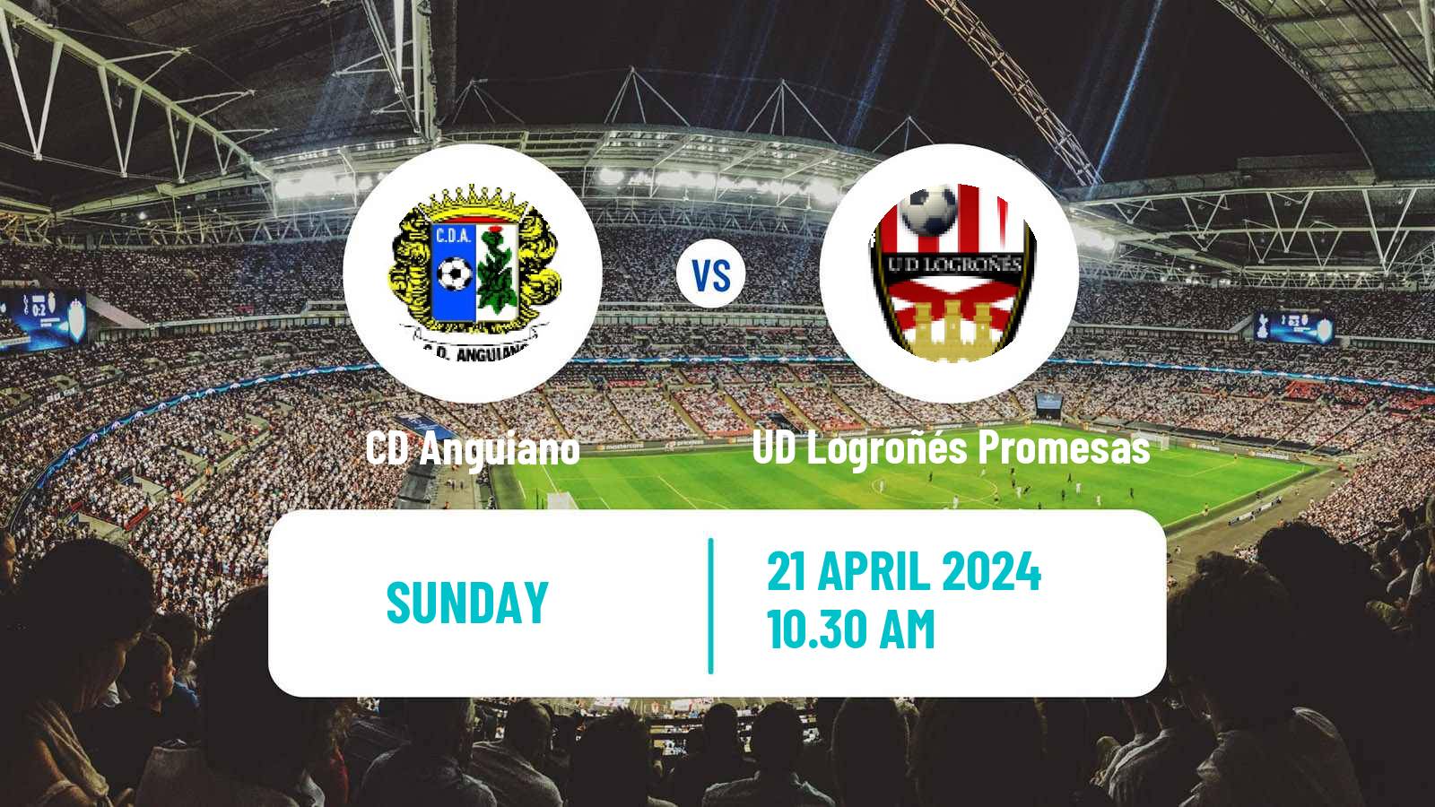 Soccer Spanish Tercera RFEF - Group 16 Anguiano - UD Logroñés Promesas