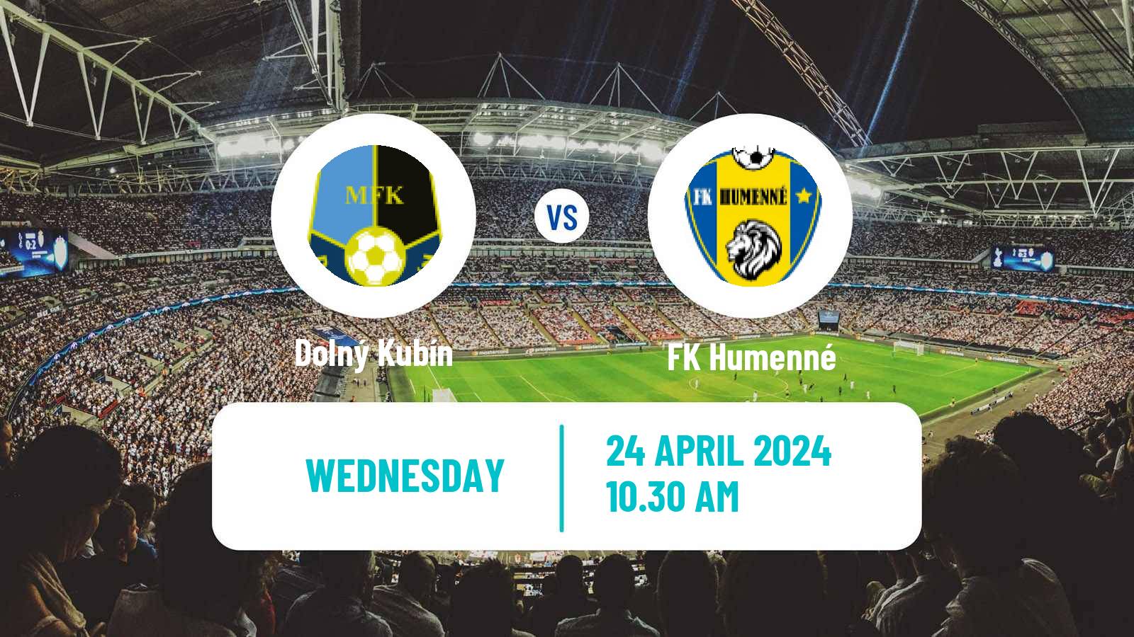 Football Slovak 2 Liga Dolný Kubín - FK Humenné