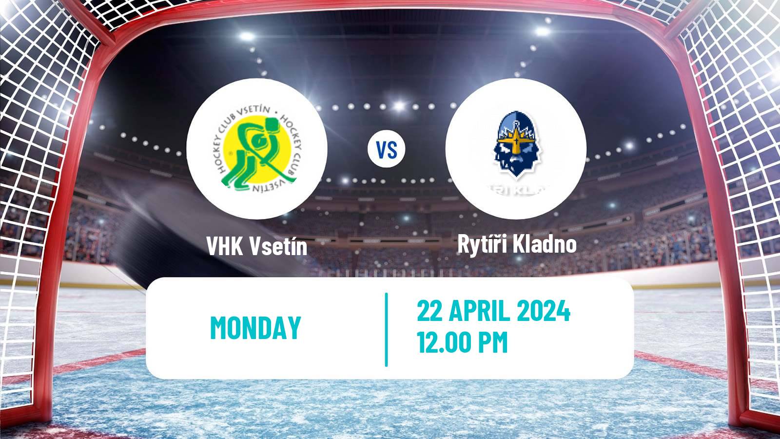 Hockey Czech Extraliga Vsetín - Rytíři Kladno