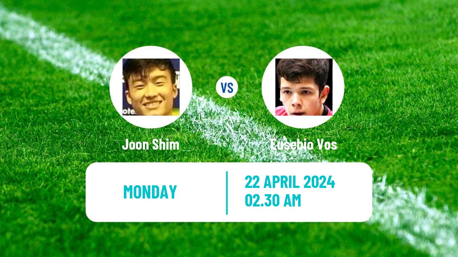 Table tennis Challenger Series Men Joon Shim - Eusebio Vos