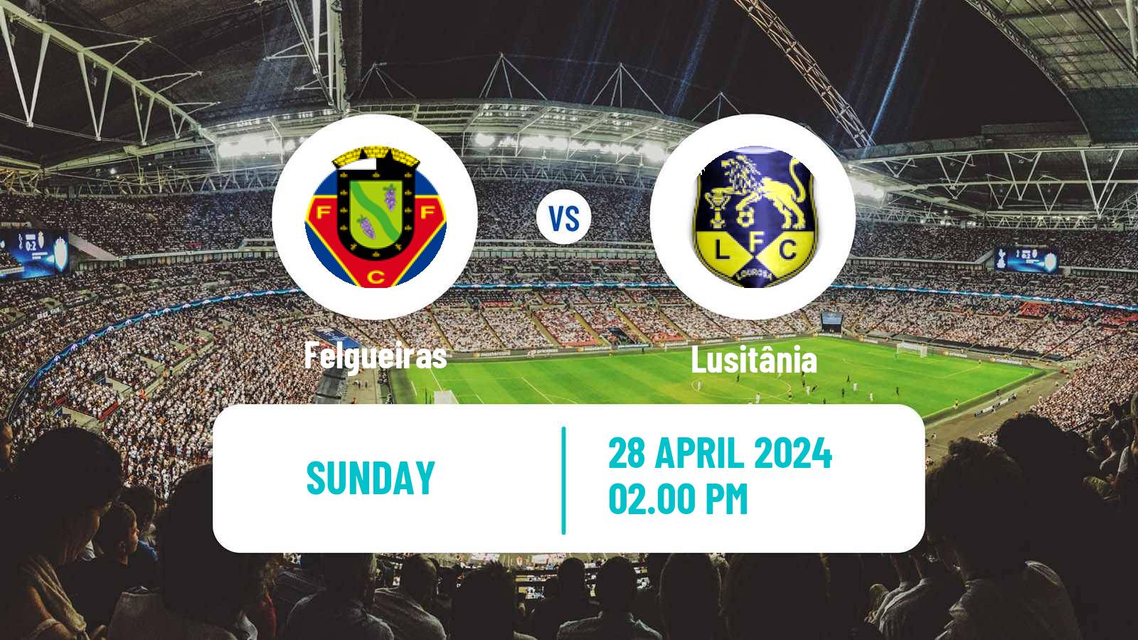 Soccer Portuguese Liga 3 Felgueiras - Lusitânia