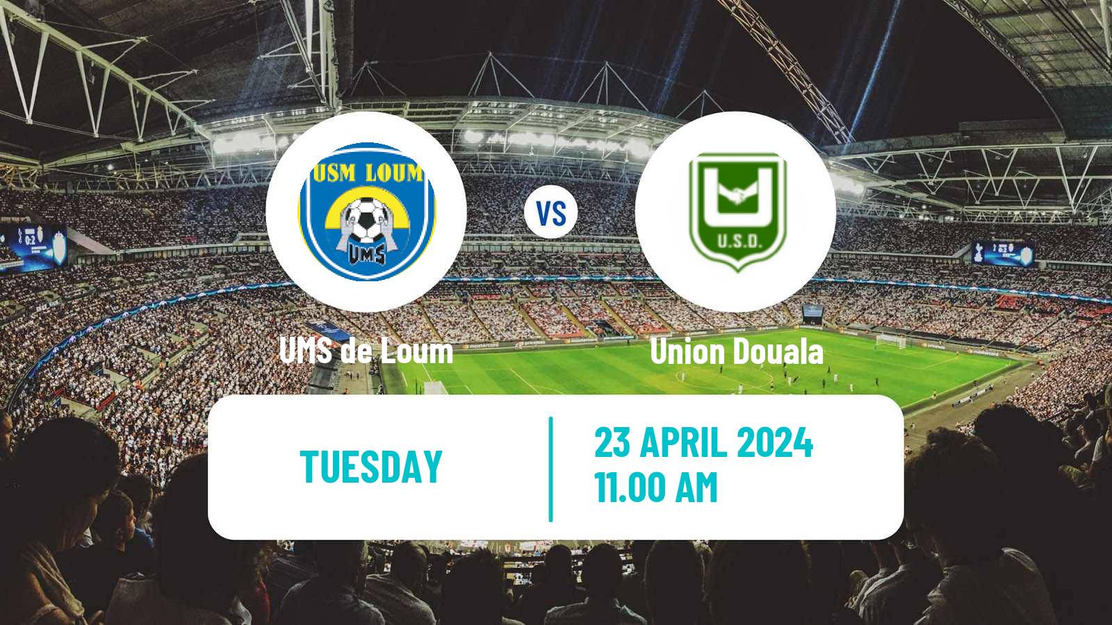 Soccer Cameroon Elite One UMS de Loum - Union Douala