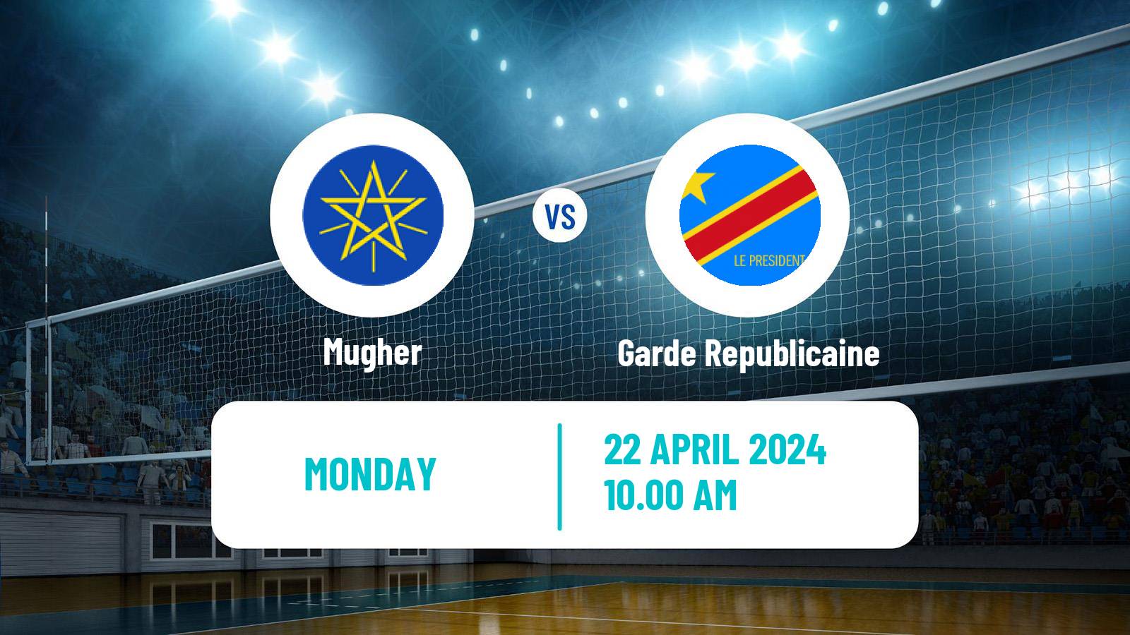 Volleyball African Club Championship Volleyball Mugher - Garde Republicaine