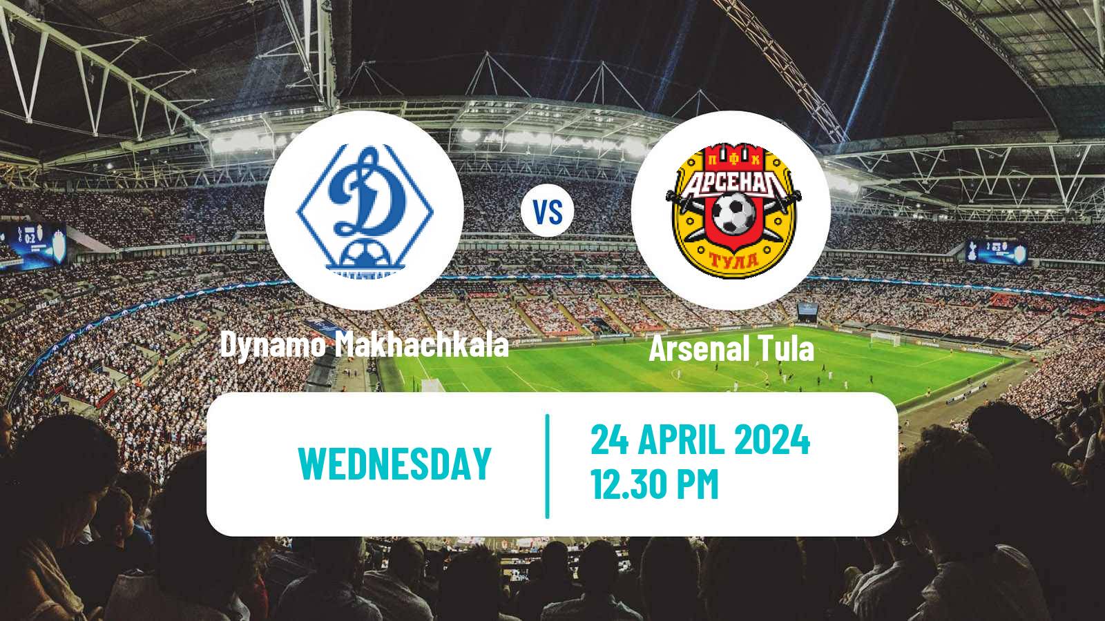 Soccer Russian FNL Dynamo Makhachkala - Arsenal Tula