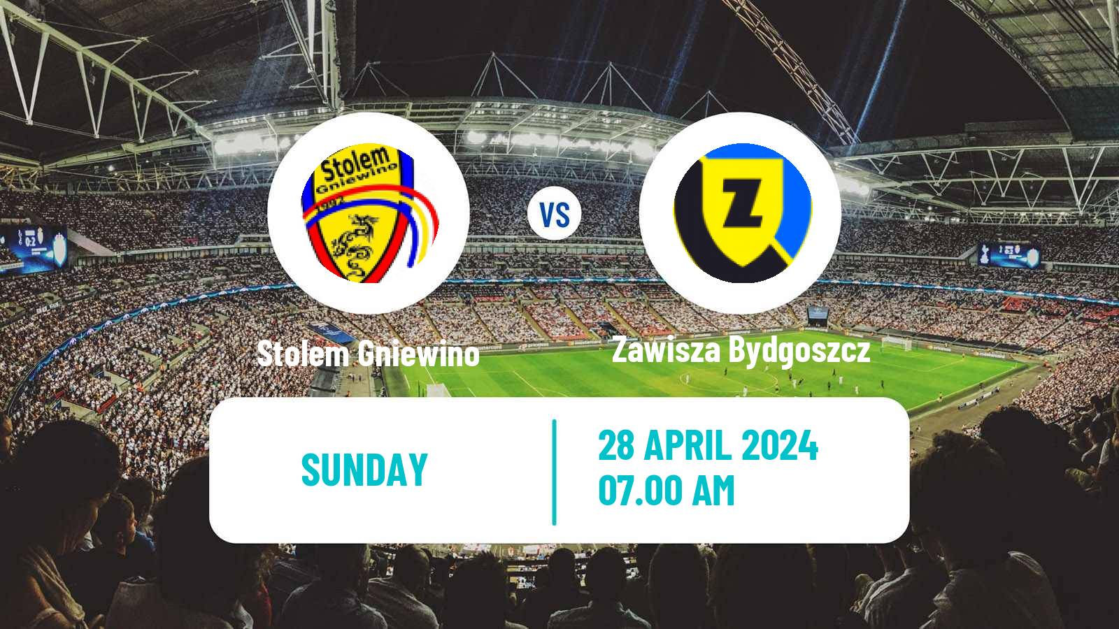 Football Polish Division 3 - Group II Stolem Gniewino - Zawisza Bydgoszcz