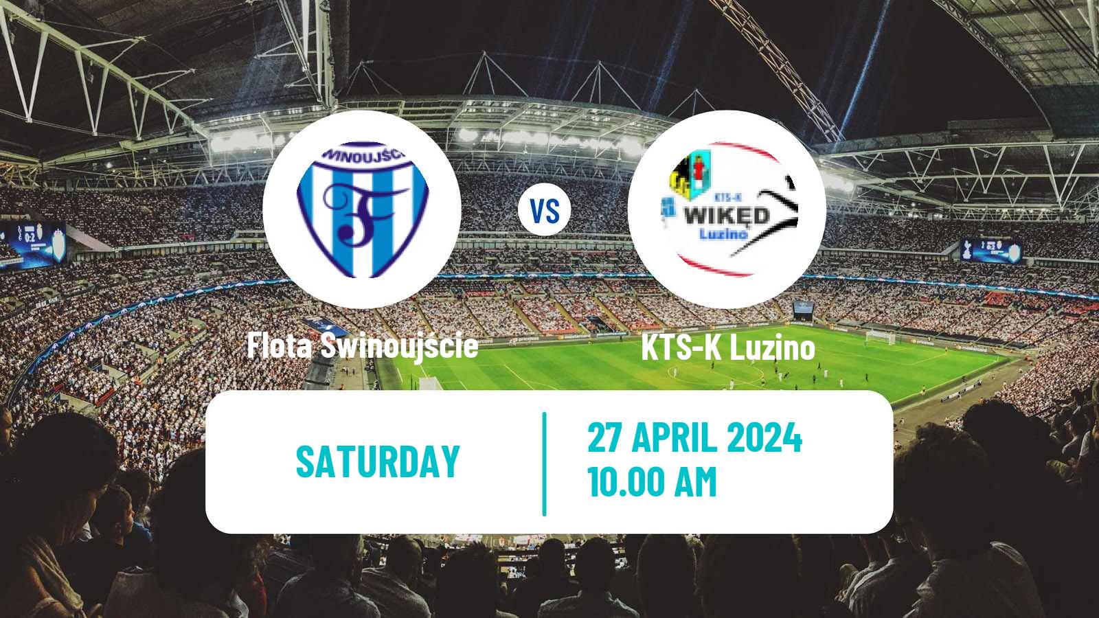 Soccer Polish Division 3 - Group II Flota Świnoujście - Luzino