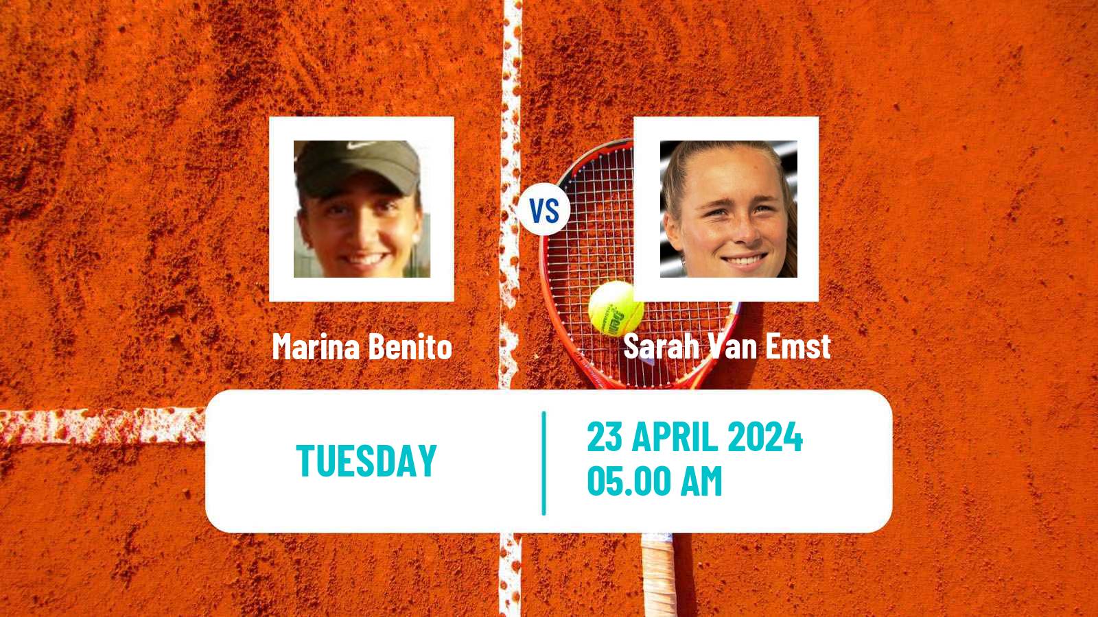 Tennis ITF W15 Telde 4 Women Marina Benito - Sarah Van Emst