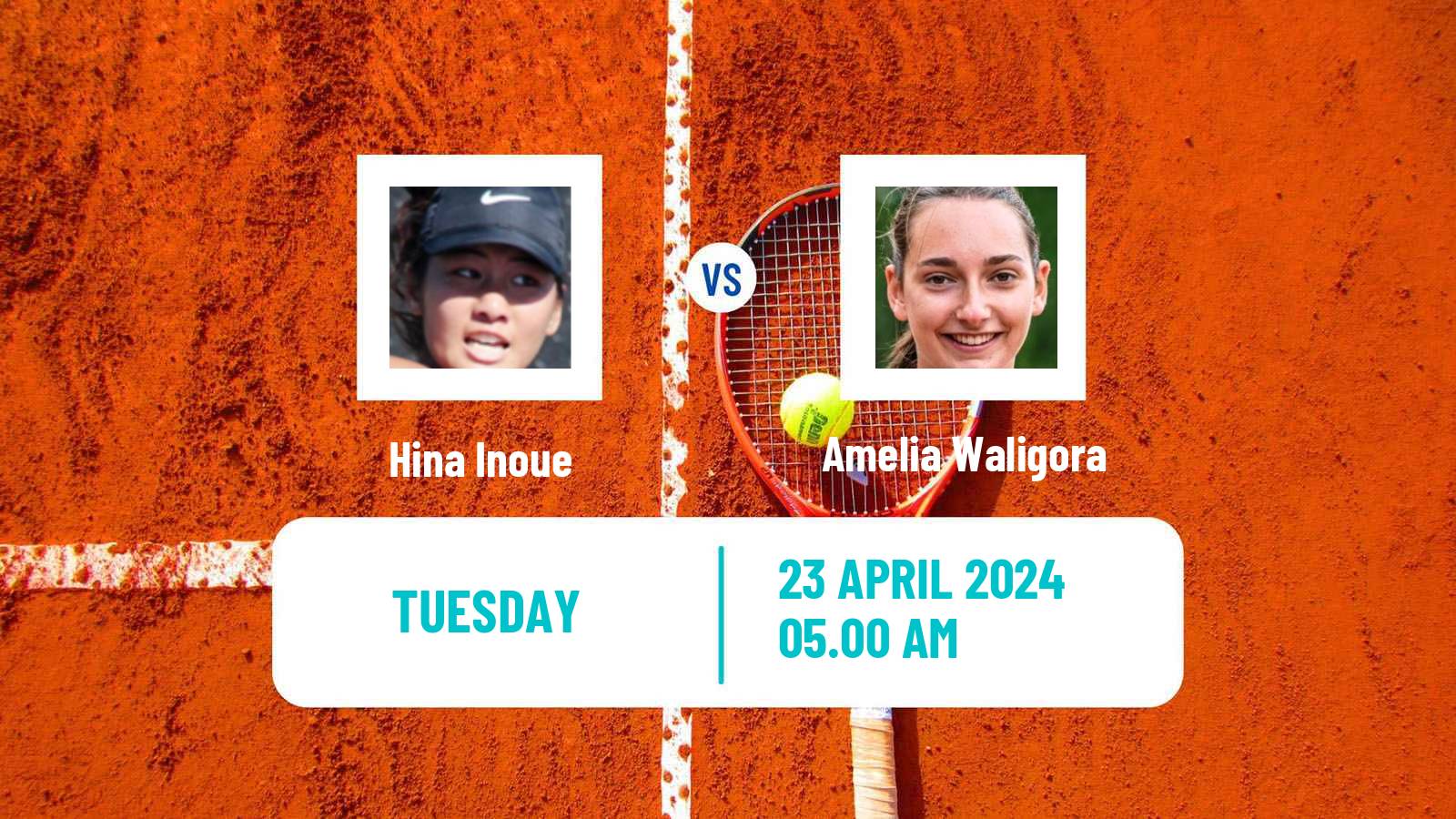 Tennis ITF W50 Lopota Women Hina Inoue - Amelia Waligora