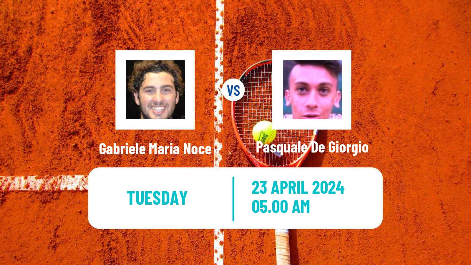 Tennis ITF M25 Santa Margherita Di Pula 5 Men Gabriele Maria Noce - Pasquale De Giorgio
