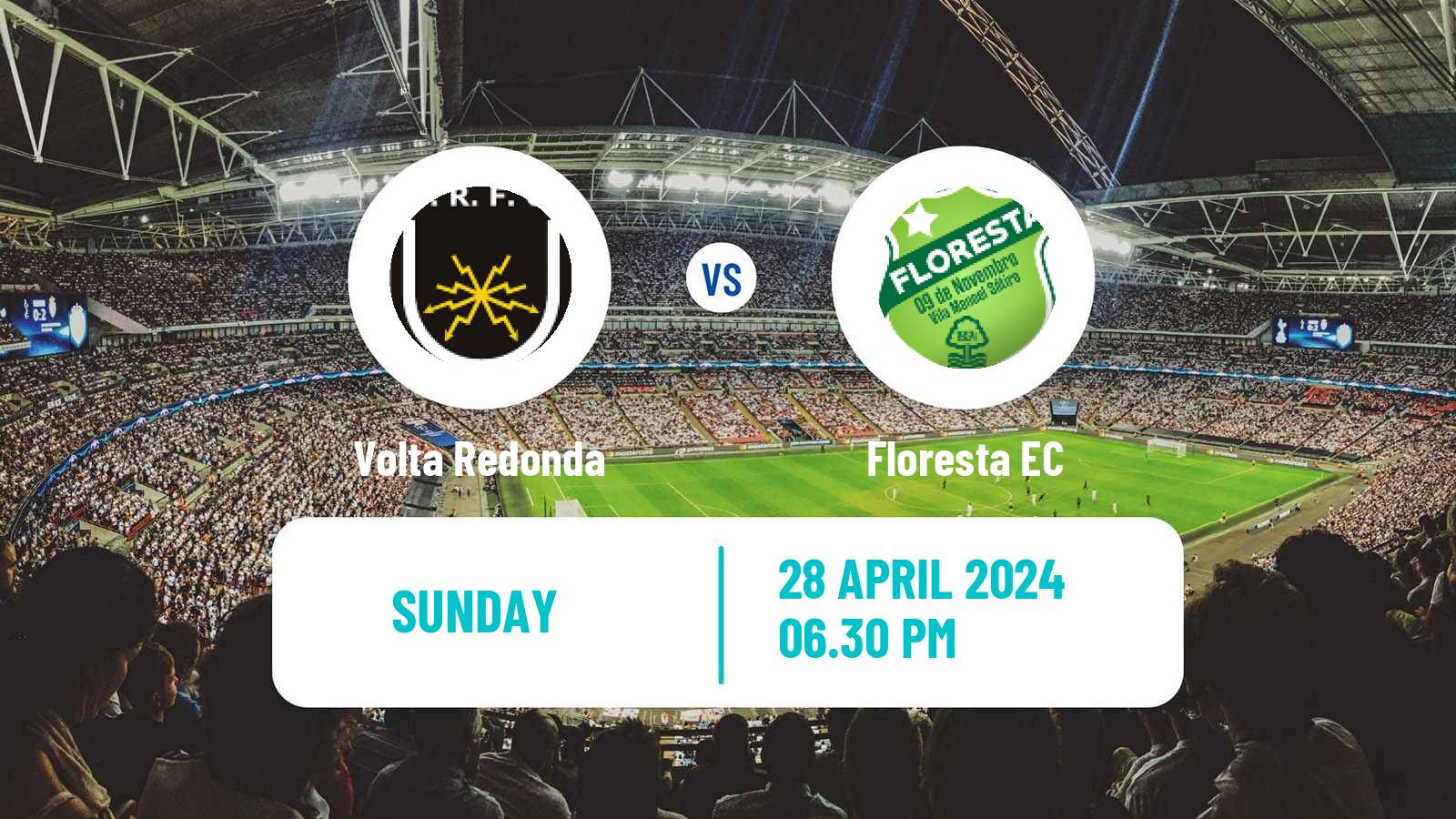 Soccer Brazilian Serie C Volta Redonda - Floresta