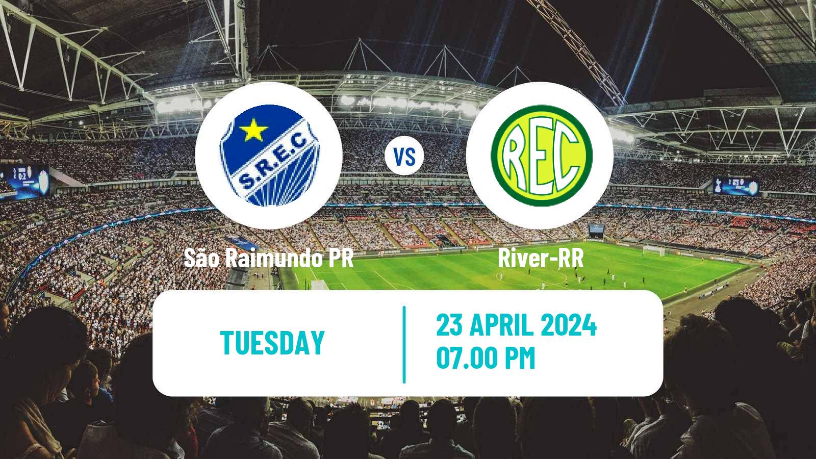 Soccer Brazilian Campeonato Roraimense São Raimundo PR - River-RR