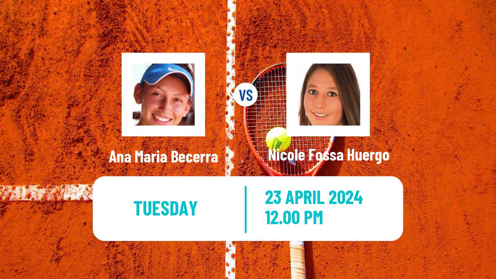 Tennis ITF W35 Mosquera Women Ana Maria Becerra - Nicole Fossa Huergo