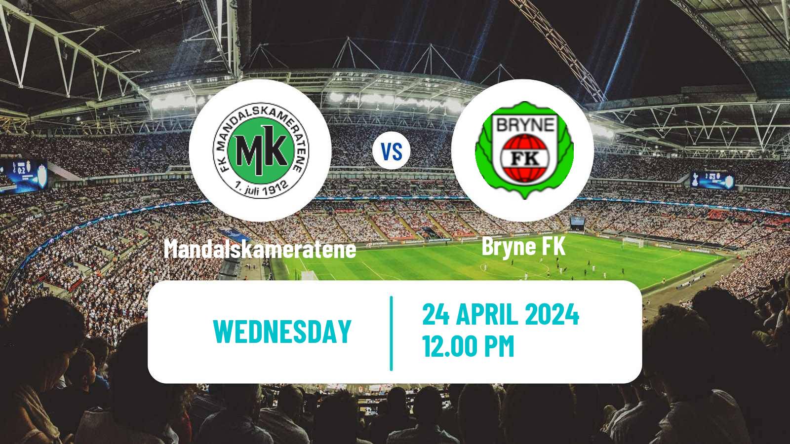 Soccer Norwegian NM Cup Mandalskameratene - Bryne