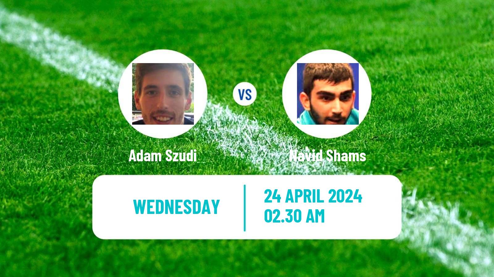 Table tennis Tt Star Series Men Adam Szudi - Navid Shams