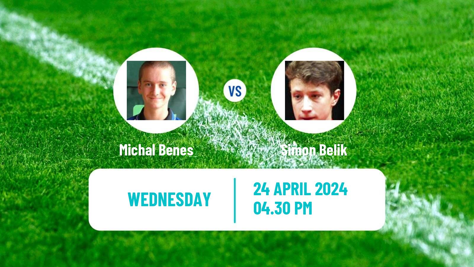 Table tennis Tt Star Series Men Michal Benes - Simon Belik