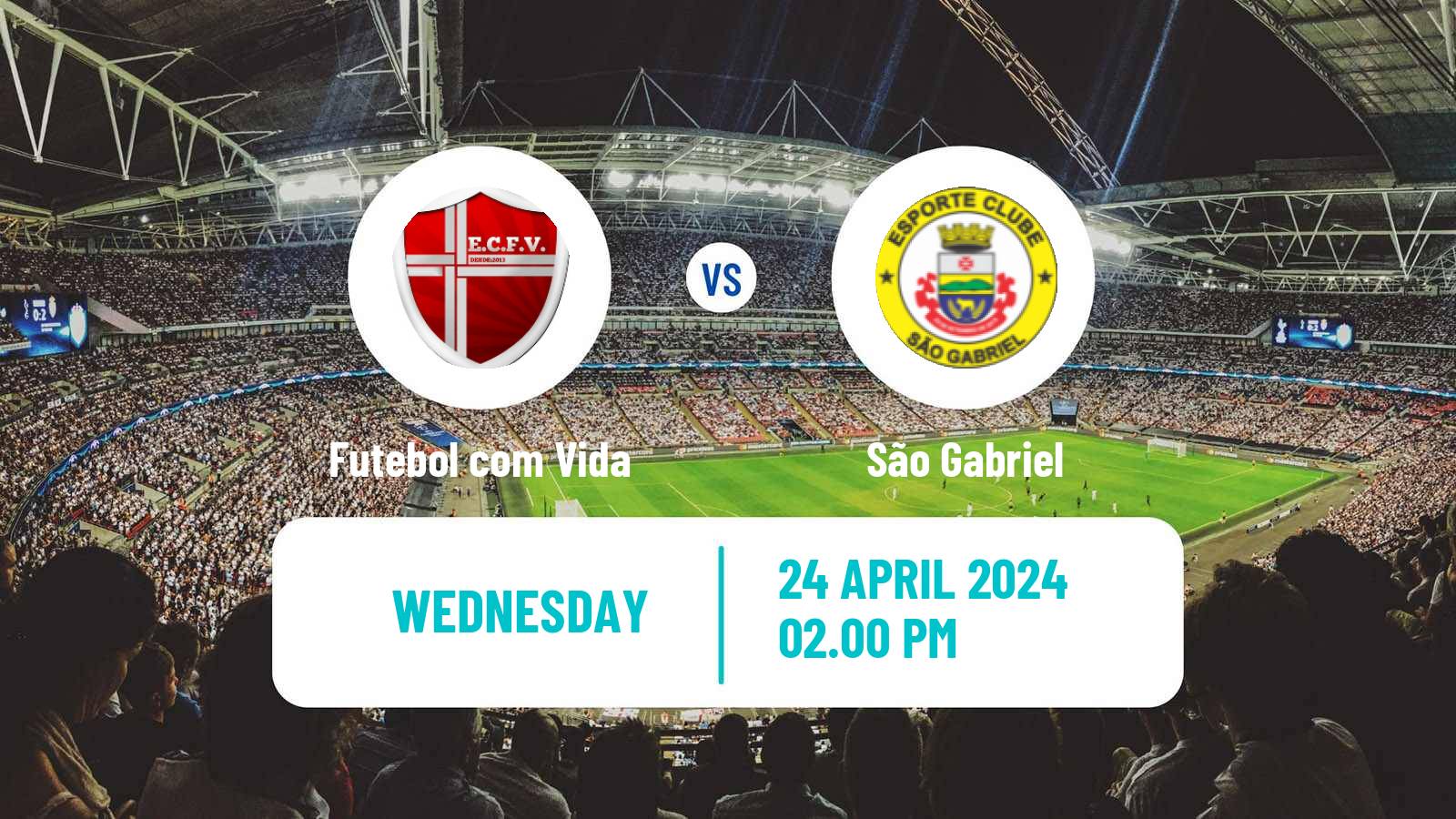 Soccer Brazilian Campeonato Gaucho 2 Futebol com Vida - São Gabriel