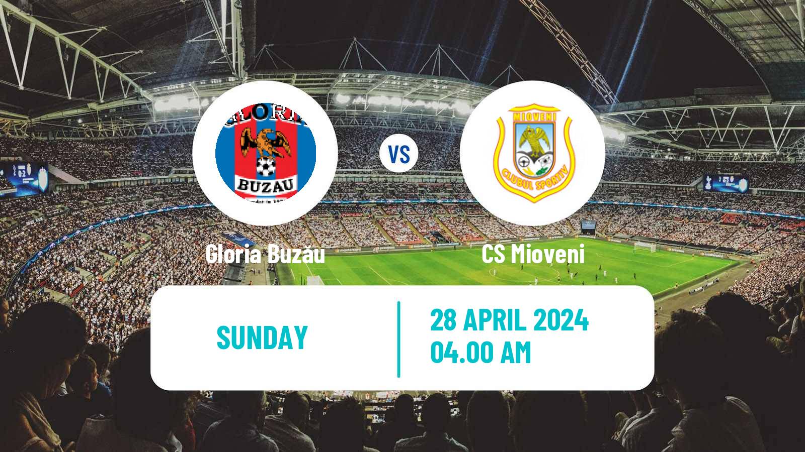 Soccer Romanian Division 2 Gloria Buzău - Mioveni