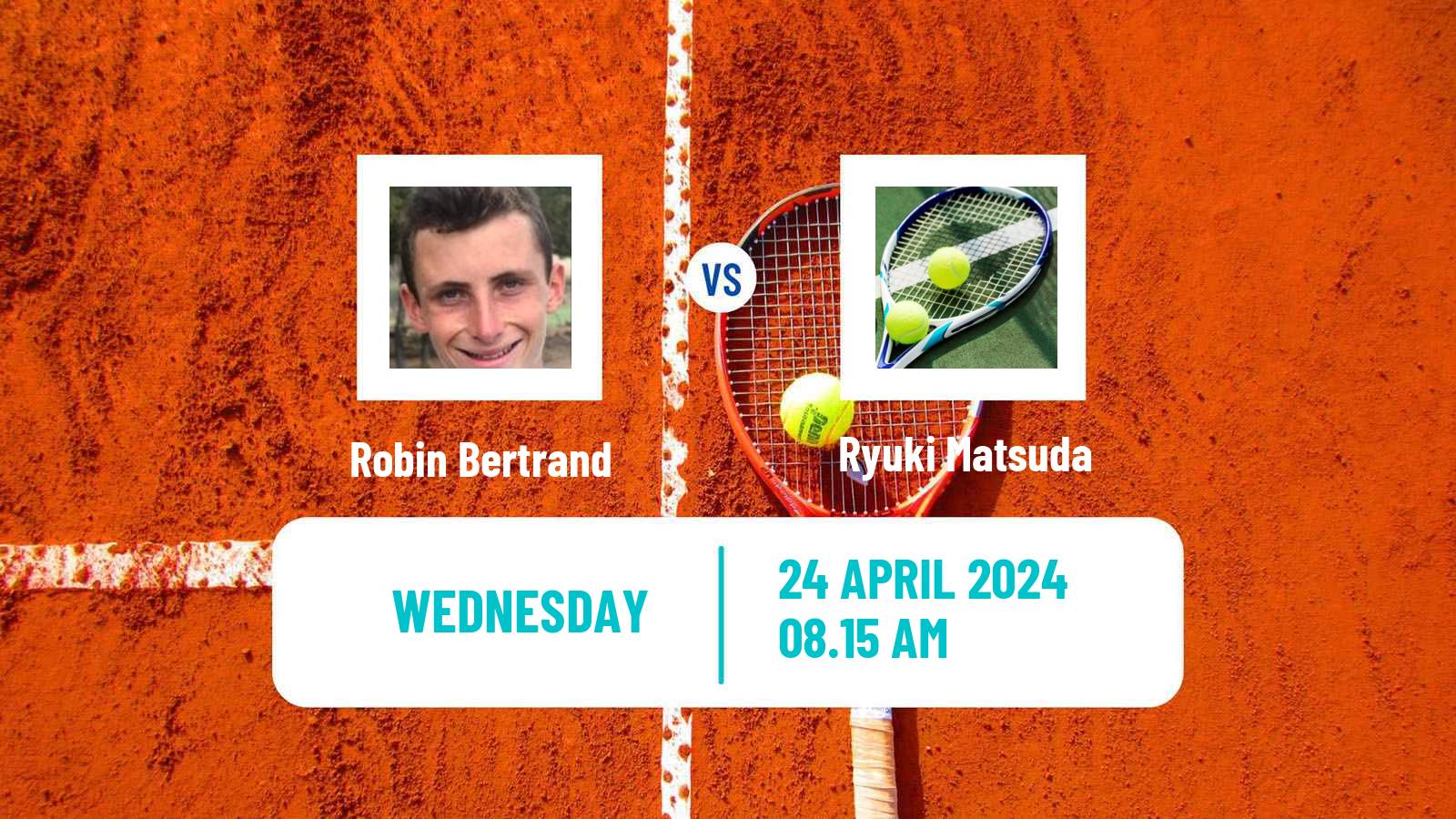 Tennis ITF M25 Nottingham Men Robin Bertrand - Ryuki Matsuda