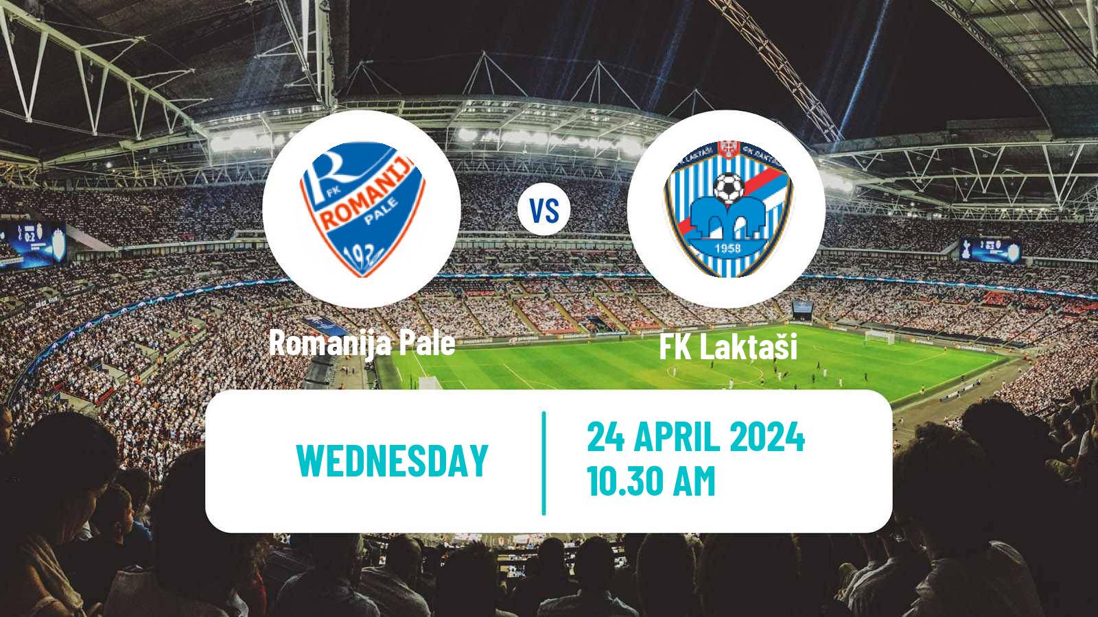 Soccer Bosnian Prva Liga RS Romanija Pale - Laktaši