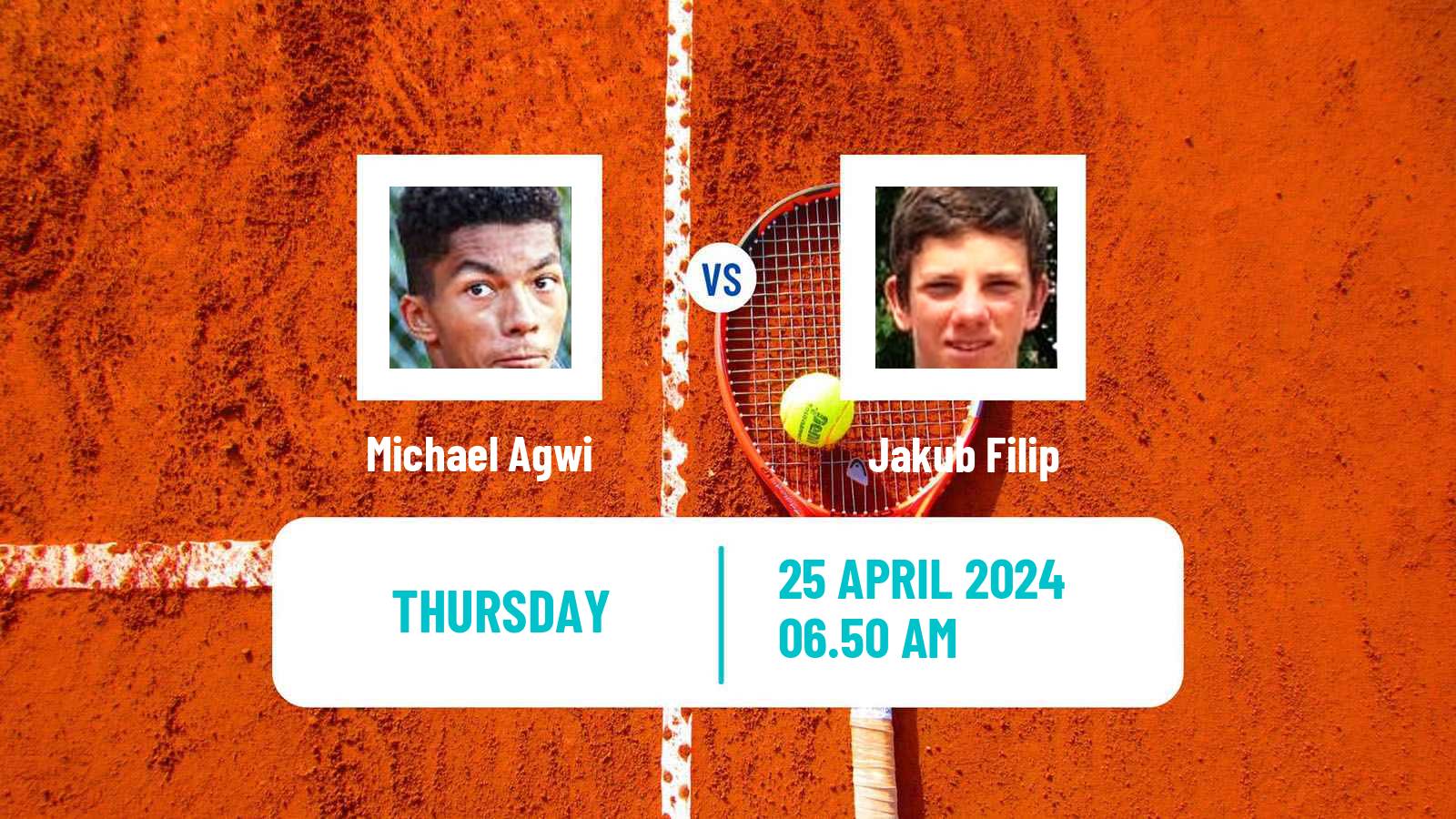 Tennis ITF M15 Meerbusch Men Michael Agwi - Jakub Filip