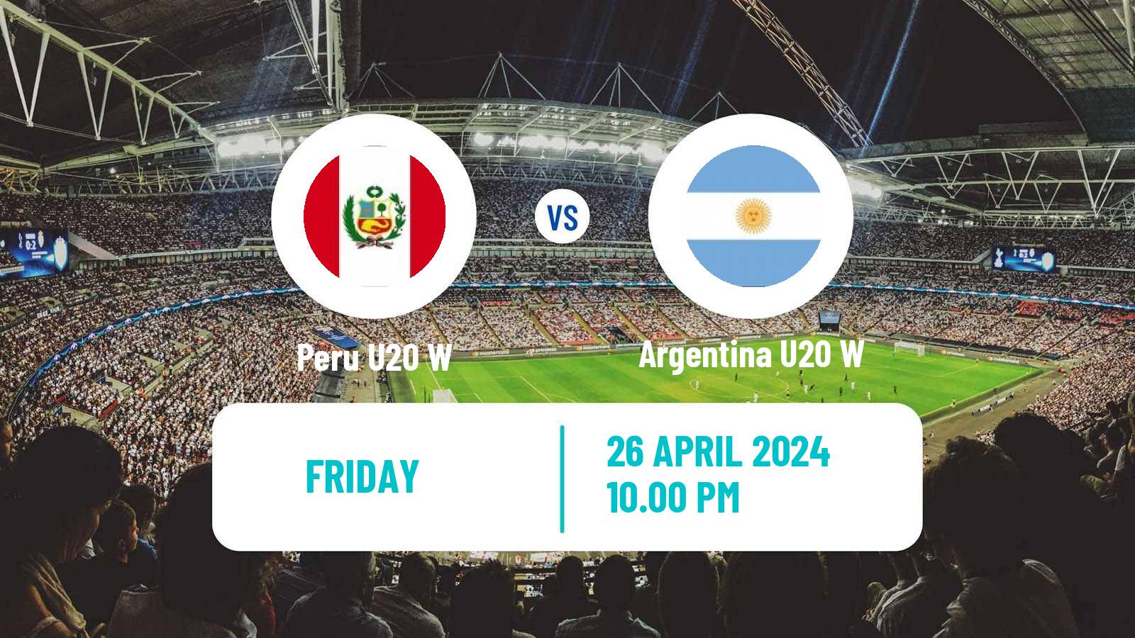 Soccer South American Championship U20 Women Peru U20 W - Argentina U20 W