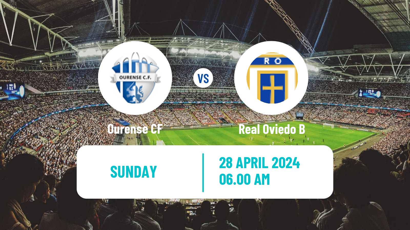 Soccer Spanish Segunda RFEF - Group 1 Ourense CF - Real Oviedo B