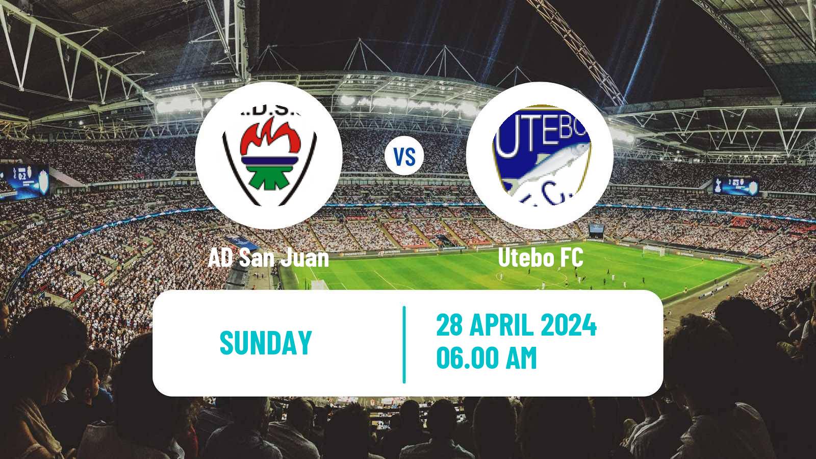 Soccer Spanish Segunda RFEF - Group 2 San Juan - Utebo