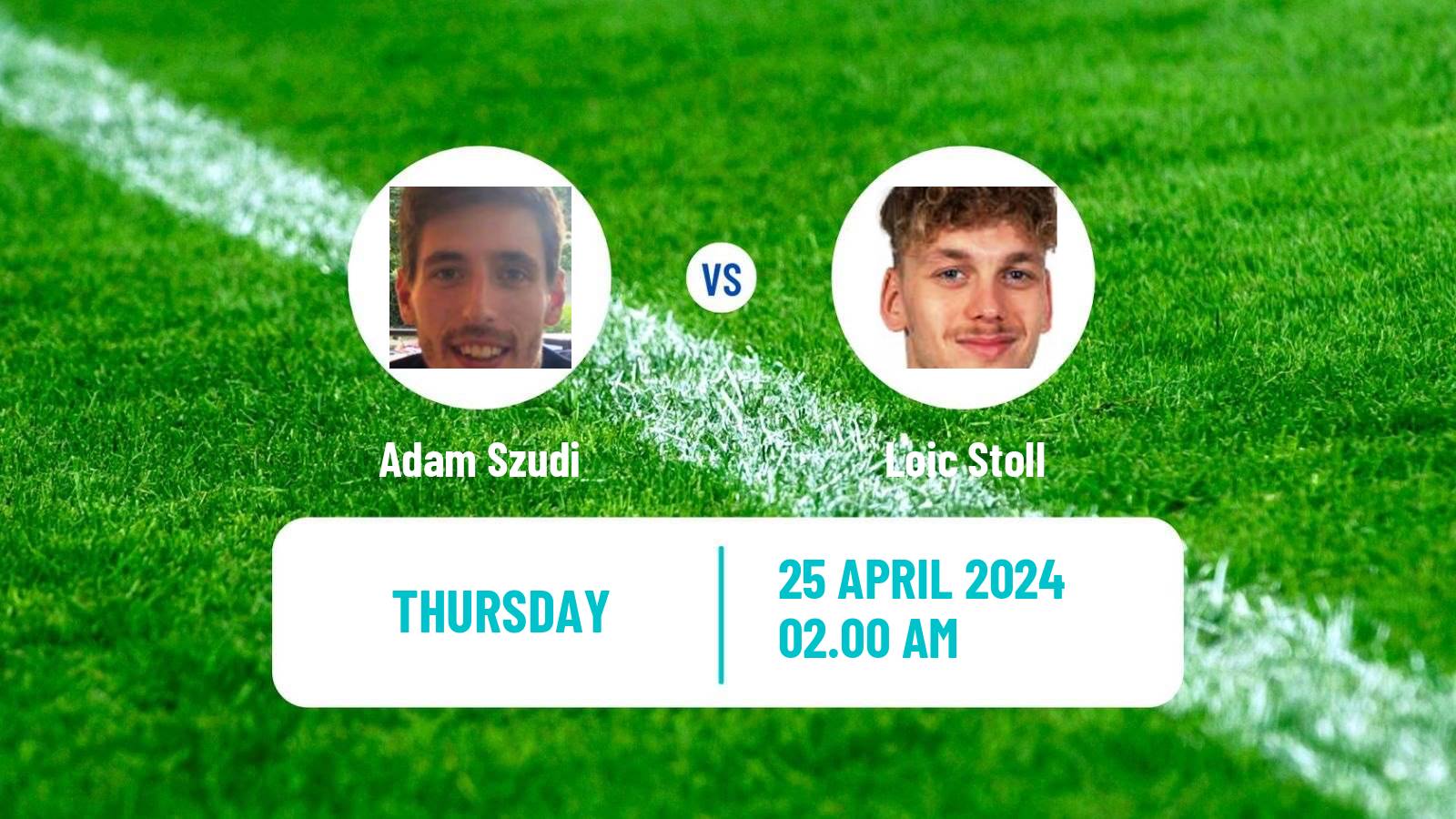 Table tennis Tt Star Series Men Adam Szudi - Loic Stoll