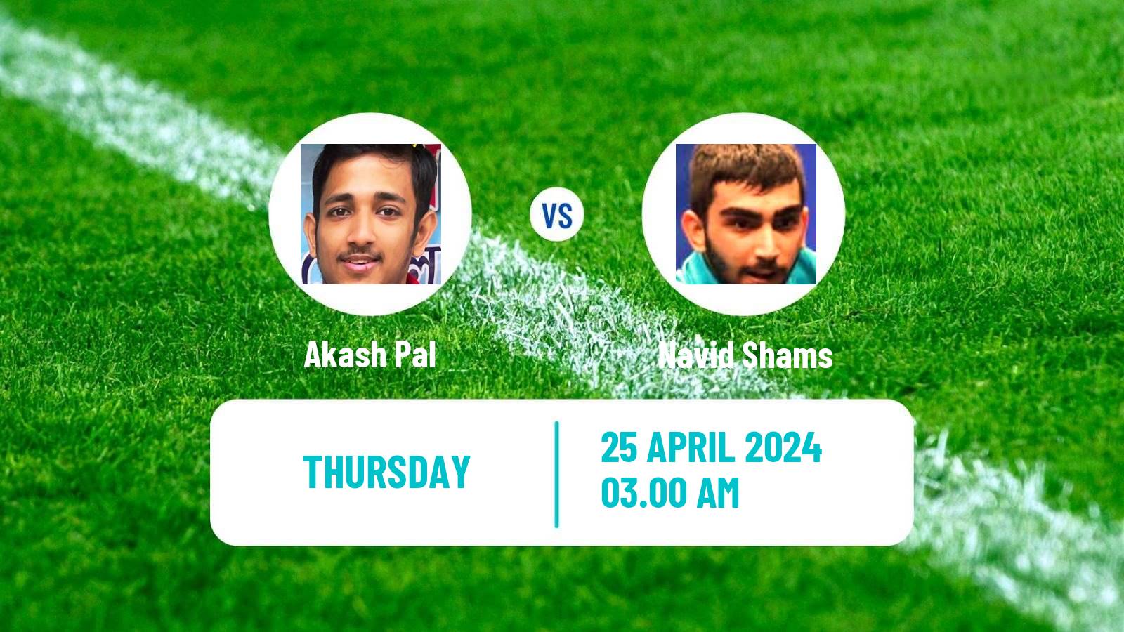 Table tennis Tt Star Series Men Akash Pal - Navid Shams