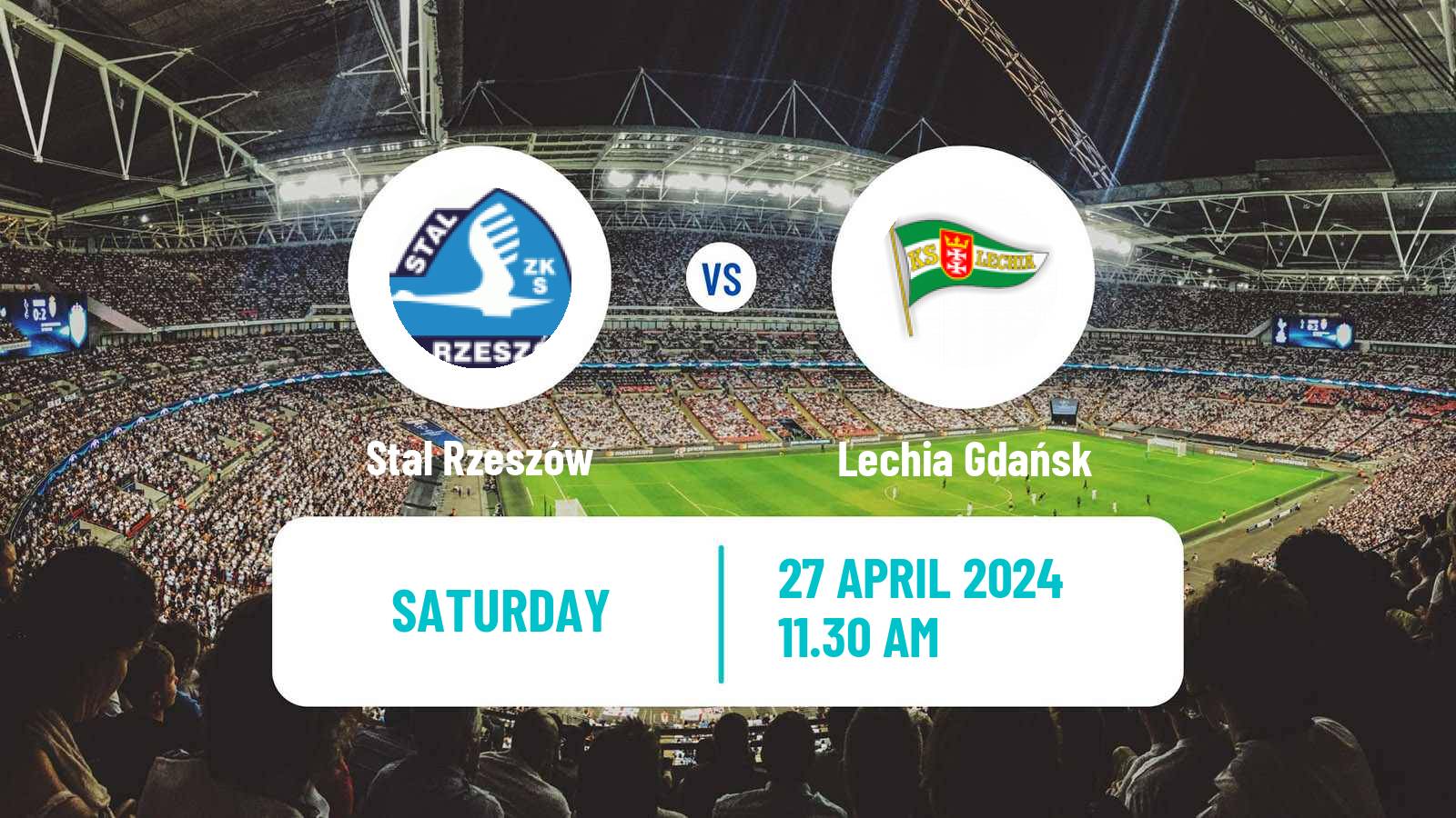 Soccer Polish Division 1 Stal Rzeszów - Lechia Gdańsk