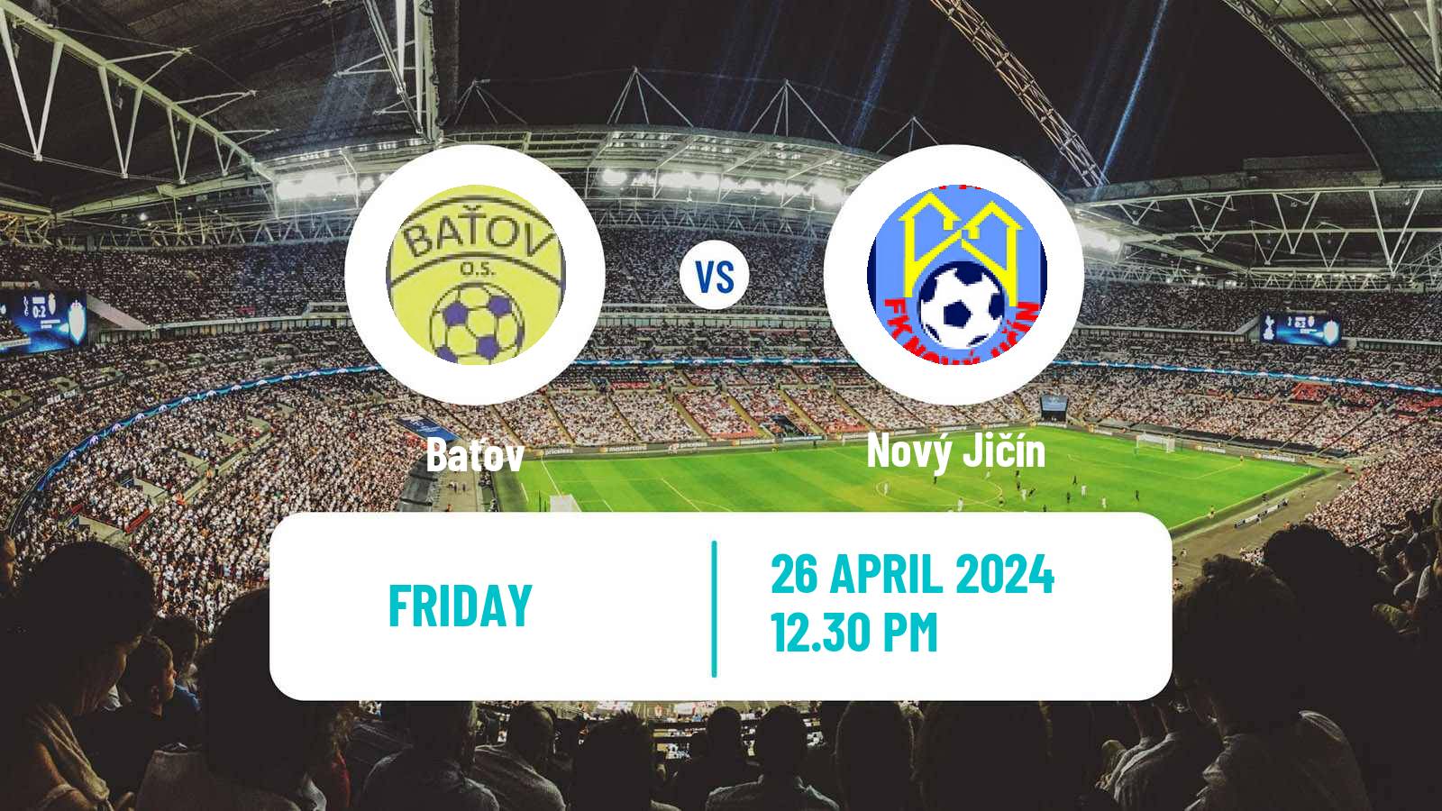 Soccer Czech Division E Baťov - Nový Jičín