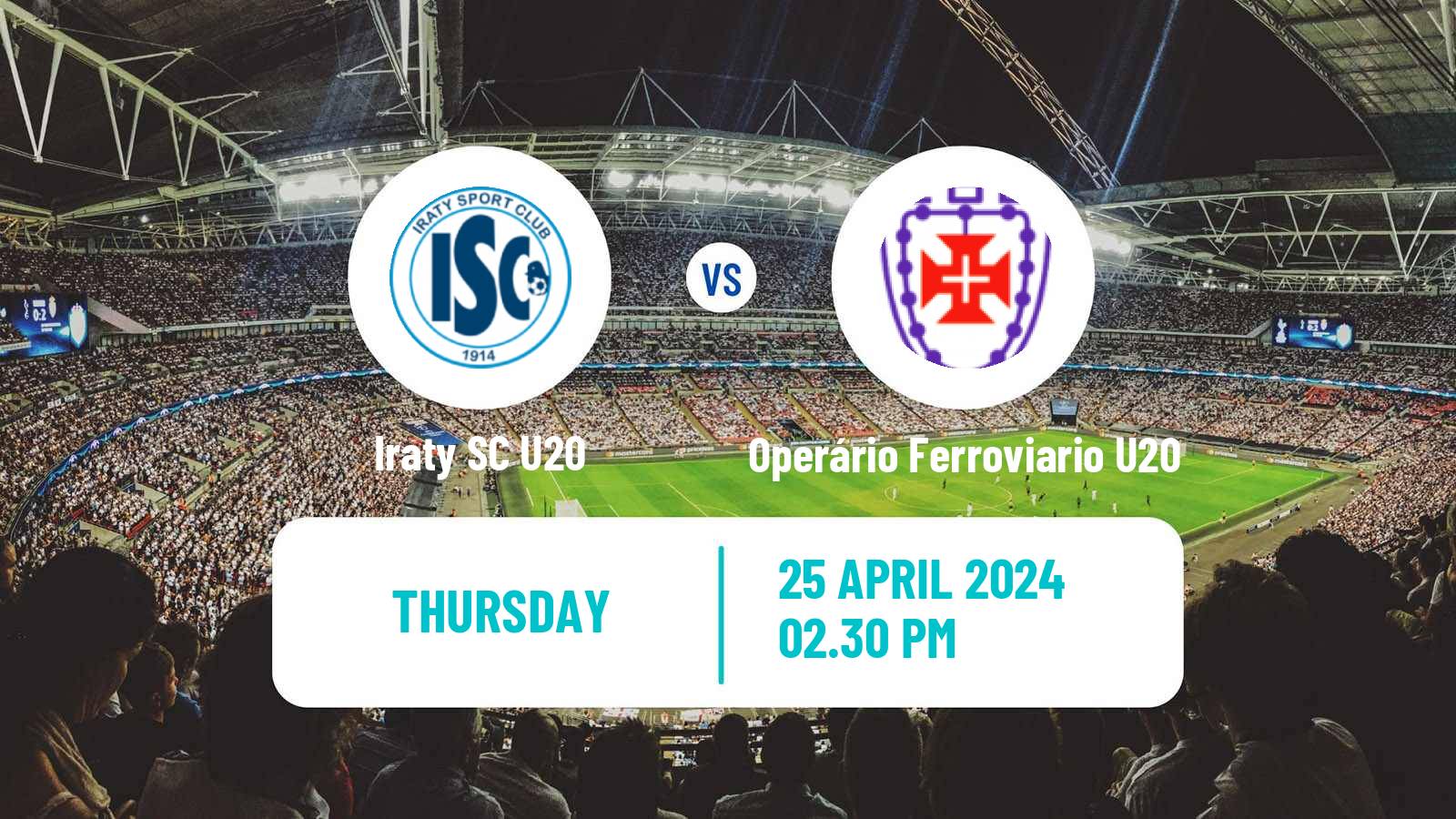 Soccer Brazilian Paranaense U20 Iraty U20 - Operário Ferroviario U20