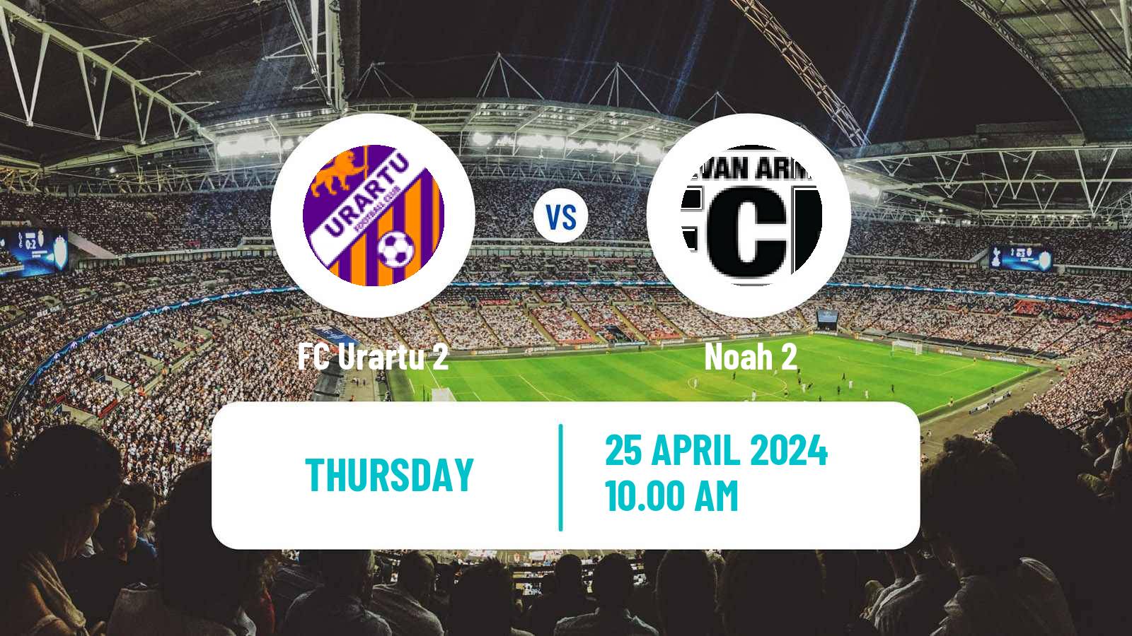 Soccer Armenian First League Urartu 2 - Noah 2