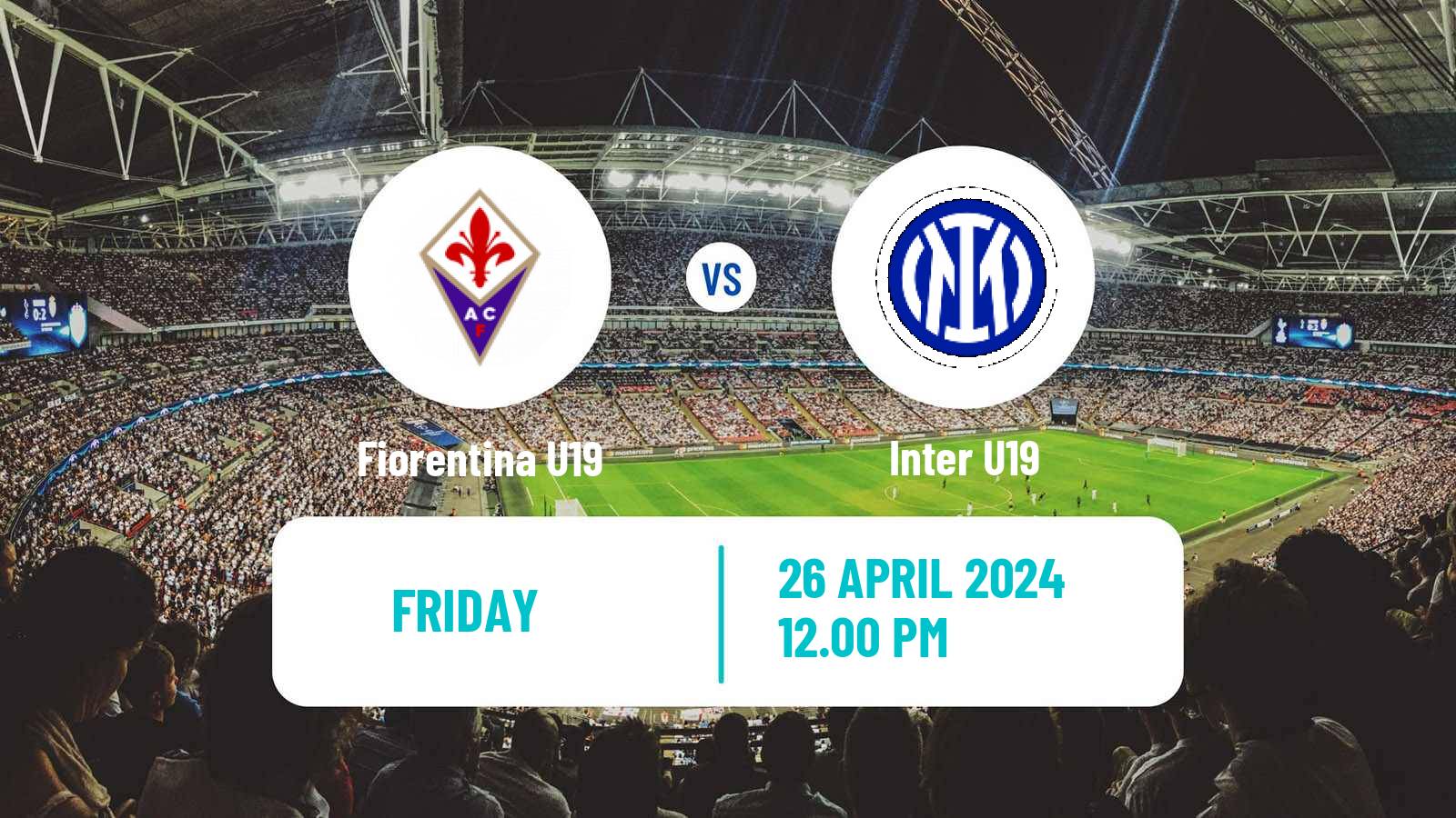 Soccer Italian Primavera 1 Fiorentina U19 - Inter U19