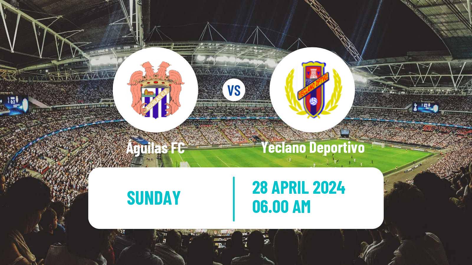 Soccer Spanish Segunda RFEF - Group 4 Águilas - Yeclano Deportivo