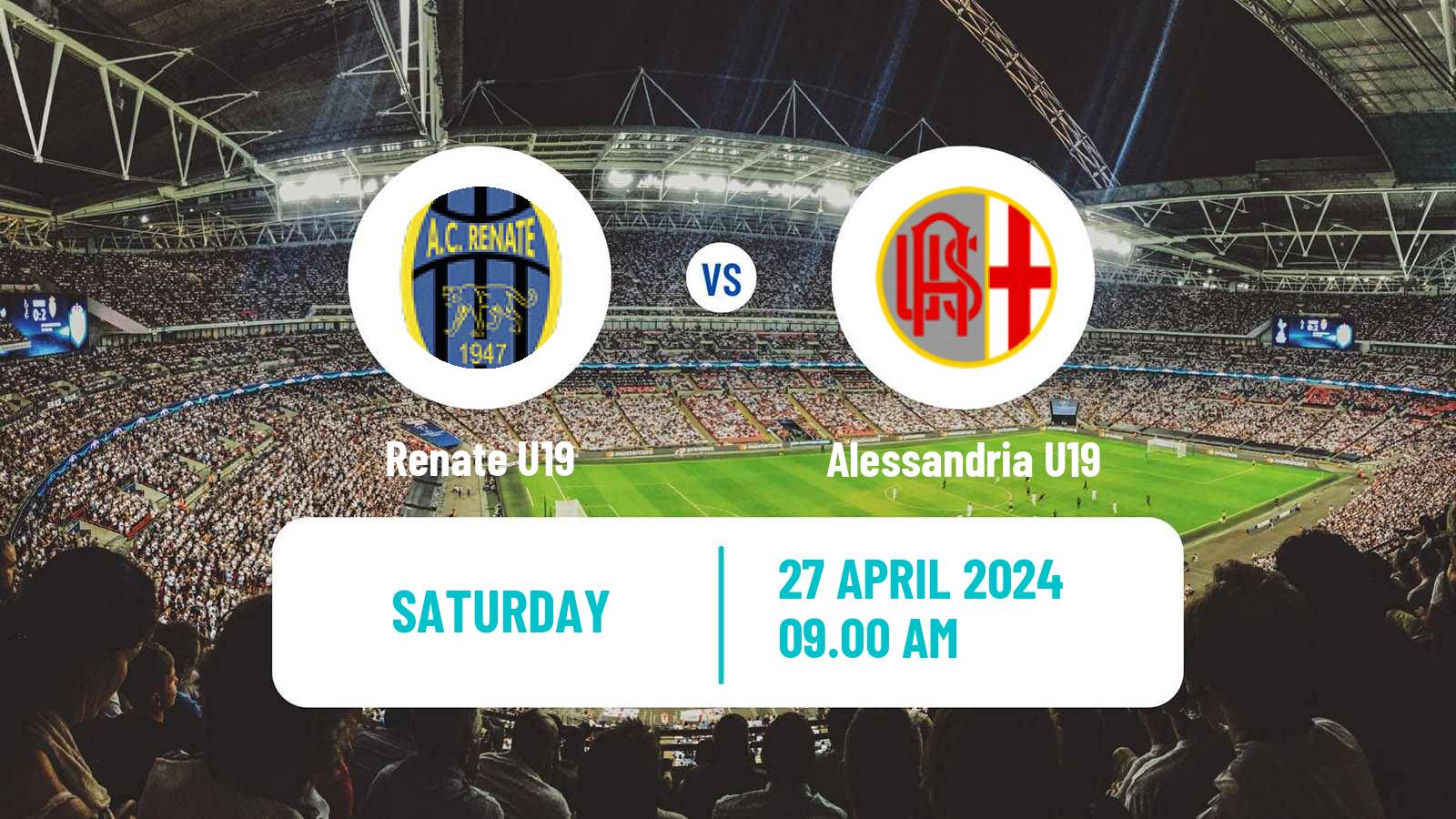 Football Italian Primavera 2 Renate U19 - Alessandria U19