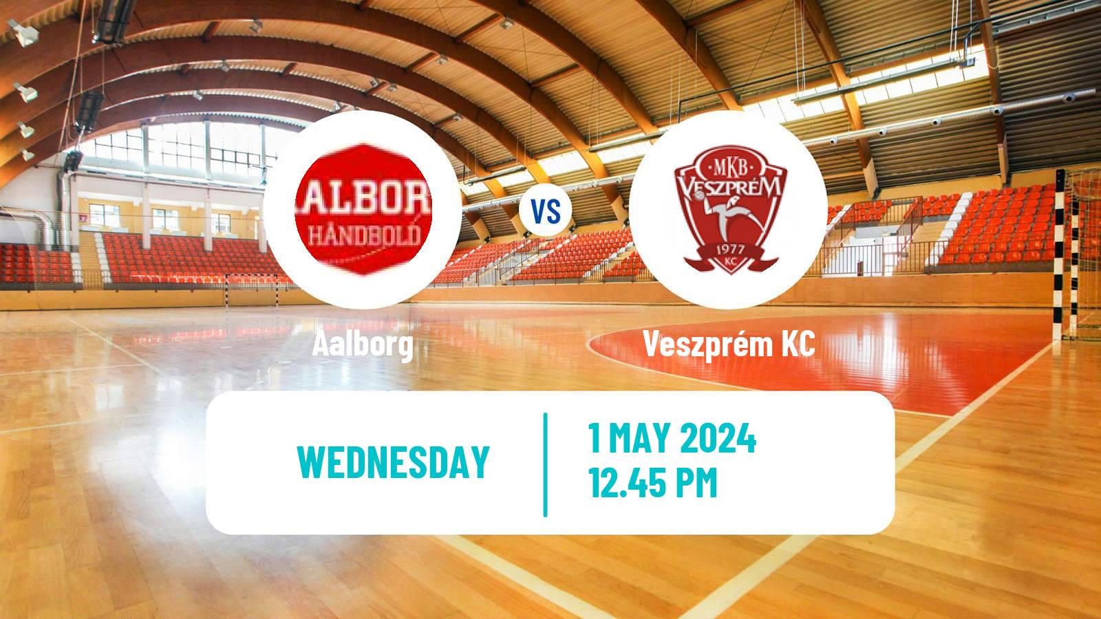 Handball EHF Champions League Aalborg - Veszprém