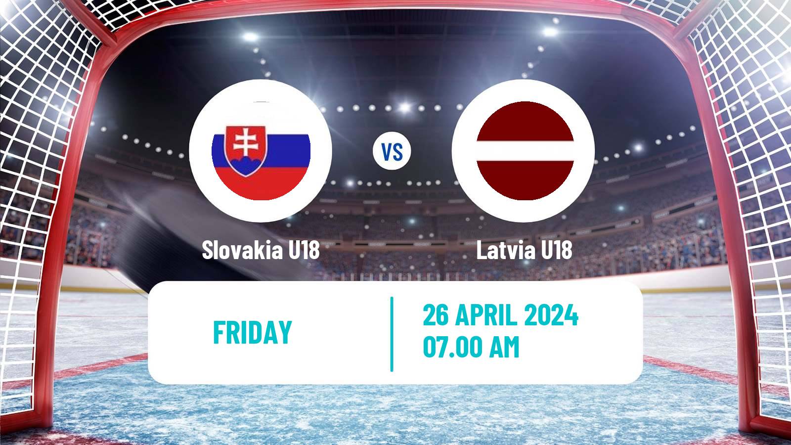 Hockey IIHF World U18 Championship Slovakia U18 - Latvia U18