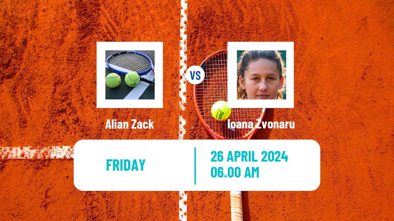 Tennis ITF W15 Kursumlijska Banja 2 Women Alian Zack - Ioana Zvonaru