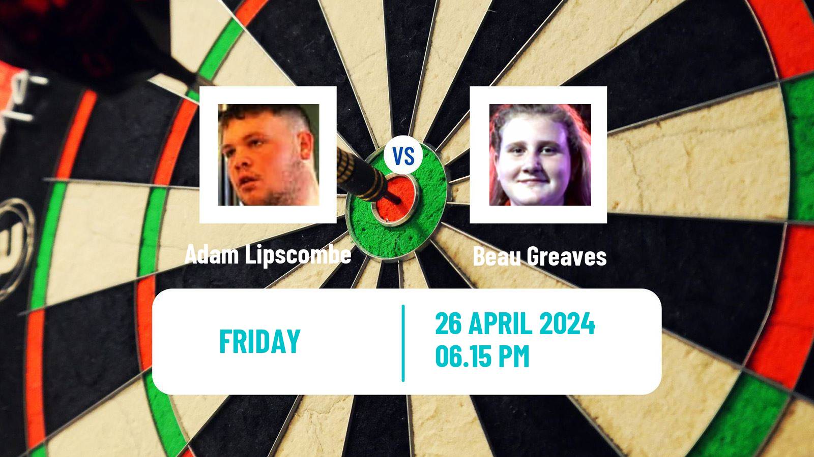 Darts Modus Super Series Adam Lipscombe - Beau Greaves