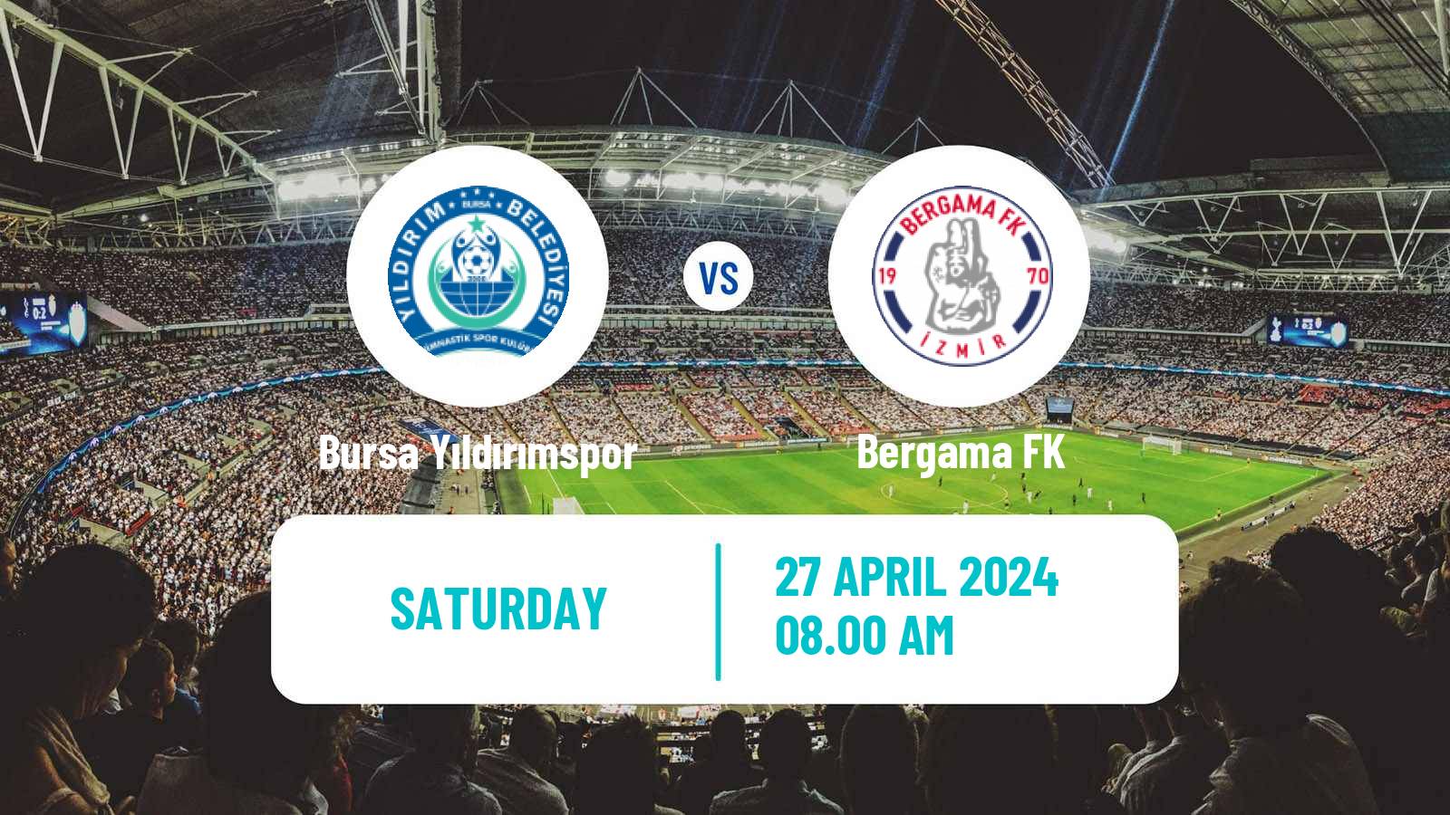 Soccer Turkish 3 Lig Group 4 Bursa Yıldırımspor - Bergama