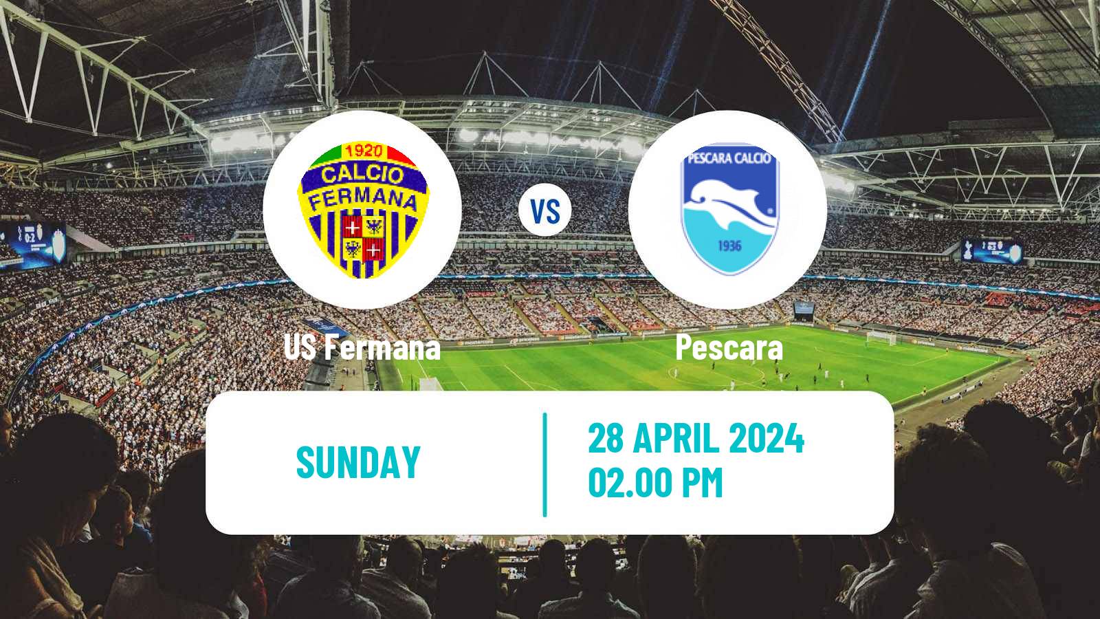 Soccer Italian Serie C Group B Fermana - Pescara
